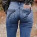 Relaxed Fit Embroidered Jeans For Women – Wide-Leg Comfort Denim With Artisan Back Pocket Detailing (Blue, S-2XL)_mkmklike.com
