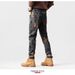 In Stock 2023 Autumn New Street Fashion Men's Jeans Fashionable Personality Embroidery Slim Fit Mid-Waist Pants Trendy_mkmklike.com