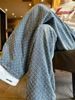 Men's Clothing Retro Jeans Trendy Design Loose Straight Drop Sense Casual All Match High Street Trousers_mkmklike.com