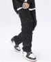 Vintage Distressed Black Jeans – High Street Baggy Fit With Subtle Flare (Unisex, S-3XL, Washed Black)_mkmklike.com
