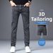Stretch Slim Fit Straight Leg Jeans For Men Classic Stretch Denim Jeans_mkmklike.com