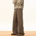 Men's High Street Distressed Workwear Jeans – Oversized Cargo Pants With Vintage Wash & Utility Pockets_mkmklike.com