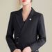 Women's Clothing Business Commuter Interview Suit Jacket Two-Piece Set_mkmklike.com