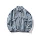 Men's Clothing American Retro Loose Jacket Long Sleeve Casual Trend New Men's Denim Tops Coat_mkmklike.com