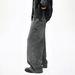 Men's Clothing Maple House Trendy Snake Eye Backless Retro Washed Jeans Metal Rivet Embroidered Men's Denim Clothing For Men And Women_mkmklike.com