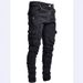 Men's Skinny Jeans With Side Pockets For Comfortable Fit Denim Jeans For Men_mkmklike.com