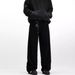 Jeans Men's Autumn And Winter New China-Chic Embroidery Black Straight American High Street Vibe Loose Casual Pants_mkmklike.com