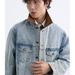 Washed Vintage Denim For Men, High-End Stylish Turn-Down Collar Top, New Autumn American Retro Workwear Jacket_mkmklike.com