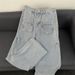 High Waist American Style Workwear Jeans Retro Wide Leg Pants Cleanfit Pleated Casual Straight Leg Trousers for Men_mkmklike.com