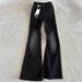 Men's High Street Style Black Gradient Jeans Straight Leg Slim Fit Long Pants Trendy Brand Washed Slightly Flared Spring Autumn_mkmklike.com