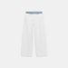 Women's BAGGY Low Rise Straight Leg Jeans Patchwork Double Waistband Style_mkmklike.com
