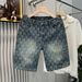 Men's Clothing High Quality Thin Denim Shorts For Men American High Street Style Five Point Pants New Summer Half Length Pants_mkmklike.com