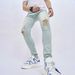 Men's Stretch Ripped Skinny Jeans - High Elasticity Slim Fit Denim Pants For Casual Wear (Black, Blue, Gray) - Sizes 28-38_mkmklike.com