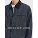 Northfold Yizhi Denim Blue Jeans Men's Spring And Autumn American Style Cleanfit Turn-down Collar Short Workwear Jacket_mkmklike.com