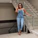 Women's High Waist Jumpsuit Loose Fashion Casual Straight Independent Store_mkmklike.com