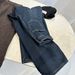 ELLE 2025 Winter New Three-Dimensional Tailored Fleece-Lined Wide-Leg Jeans For Women Fashionable Versatile High-Waisted_mkmklike.com