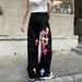 Men's Streetwear Jeans – Oversized Straight-Leg Denim Pants With Cross & Hand-Painted Details (S-5xl) – Vintage Low-Rise Unisex Jeans For Casual Wear_mkmklike.com