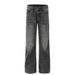 American Style Washed And Distressed Jeans For Men, Street Fashion Design, Loose Straight Pants, Wide-Leg Trousers_mkmklike.com