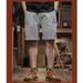 Men's Clothing Summer Striped Plus Size Sports Cargo Shorts Men's Style Casual Five Point Pants Trendy Denim_mkmklike.com