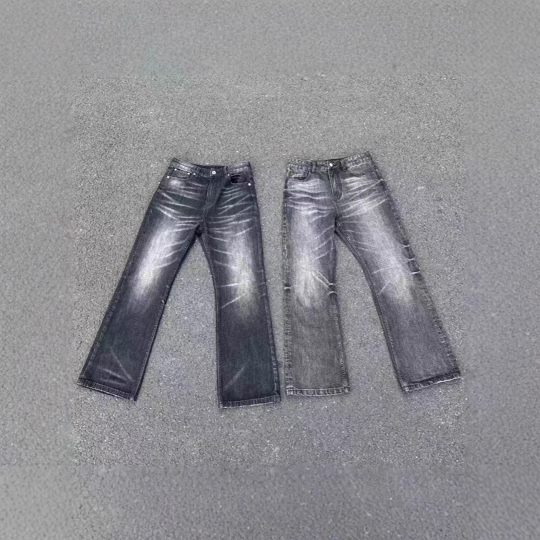 Gold-wrapped Silver Independent Vintage 646 Black Bull King Jeans With Cleanfit Trousers Style_mkmklike.com
