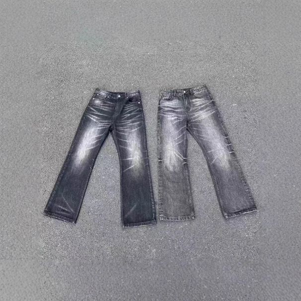 Gold-wrapped Silver Independent Vintage 646 Black Bull King Jeans With Cleanfit Trousers Style_mkmklike.com