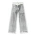 Dirty Wash Jeans – Oversized Straight-Leg Pants For Men | Streetwear Distressed Denim, Hand-Painted Details, 100% Cotton (S-XL)_mkmklike.com
