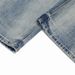 Washed Gradient Jeans Men's American Street Style Loose Wide-Leg Dad Punk Distressed Straight Long Pants_mkmklike.com