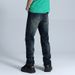 Classic Vintage Washed Men's Jeans - Relaxed Straight Fit, Comfortable Cotton Denim Pants For Casual Wear (Sizes 30-38)_mkmklike.com