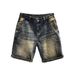 Men's Clothing Blue Summer New Men's Denim Shorts Casual Trendy Brand Shorts Loose Straight Pants Men's Outer Wear_mkmklike.com