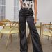 Women's Clothing women's fashion casual pants satin pocket micro flared loose trousers_mkmklike.com