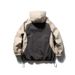 Outerwear 2024 Spring Japanese Retro Outdoor Functional Men's Trendy Color Block Embroidered Hooded Jacket_mkmklike.com