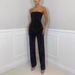 Women's Clothing Cross Border Independent Station Sexy Off Shoulder Shiny Vest Diamond Trousers Suit Two Piece Suit For Women_mkmklike.com
