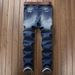 Men's Ripped Embroidered Jeans Pants New Style Supply Knee Holes Personalized Denim Clothing_mkmklike.com