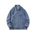2024 New Spring And Autumn Men's Cross-border Denim Jacket Ruffian Handsome American Retro Washed Tooling Top Men_mkmklike.com