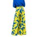 Women's Clothing new loose large size temperament printed shirt top wide-leg pants suit_mkmklike.com