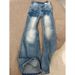 Vintage Low-Rise Flared Jeans For Women - Stretchy Denim With Retro Wash, Comfortable & Stylish Fashion Trends_mkmklike.com