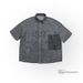 Men's Clothing Casual Shirt Old Washed Retro Fashion Workwear Short Sleeved Shirt_mkmklike.com