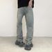 Men's Clothing Loose Straight Hip Hop Street Fashion Wide Leg Mopping Retro Trousers Men_mkmklike.com