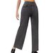 Women's High-Waisted Stretch Denim Wide-Leg Pants - Comfortable & Stylish For Casual & Office Wear (Black, Dark Gray, Navy, Sky Blue, S-2XL)_mkmklike.com