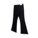 Men's Clothing High Street Waxed Coated Wide Leg Jeans With Ripped Patches Loose Flared Pants_mkmklike.com