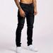 Men's Slim Fit Denim Jeans Stretch Comfort Classic Black Blue Gray Tapered Ankle Versatile Classic Washes_mkmklike.com