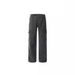 American High Street Pocket Gray Cargo Men Straight Jeans Long Trendy Loose Wide Leg Casual Pants Unisex_mkmklike.com