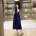 Thirteen Elements Quality Tencel Cowboy Dress, Women's 2025 Summer New Collection, Waist Cinching And Slimming, Long_mkmklike.com