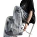 Vintage Washed Men's Distressed Jeans - Loose Straight Leg Hip Hop Streetwear Pants With Retro Design_mkmklike.com