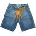 Cross-border European And American Summer Fashion Hip-hop Quirky Pattern Printed Denim Shorts For Men, High Street_mkmklike.com