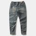 Autumn American Heavy Washed Jeans Men's Trend High-end Retro Loose Small Straight Casual Pants_mkmklike.com