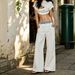 Women's BAGGY Low Rise Straight Leg Jeans Patchwork Double Waistband Style_mkmklike.com