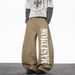 Trendy American Style Letter Print Jeans For Men - Hip Hop Streetwear Straight Leg Denim Pants (S-3XL)_mkmklike.com
