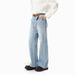 Men's Clothing Classic Washed Light Blue Jeans Basic Straight Leg Slimming Casual Versatile Clothing For Everyday Wear_mkmklike.com