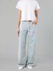 Adjustable Drawstring Low Rise Jeans - Relaxed Fit Stretch Denim Pants (Blue, Light Blue, Black, White, Indigo) - Sizes XS-3XL_mkmklike.com